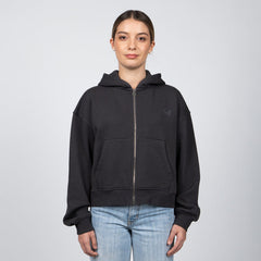 Polerón Full Zipper Reef Women Dark Grey