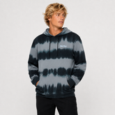 Poleron Lowers Tie Dye Fleece Black