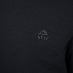Polerón Reef Men Crew All Black