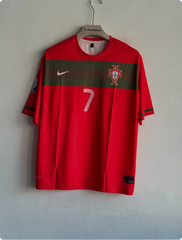 PORTUGAL 2010 HOME KIT RONALDO FIVESLEEVE