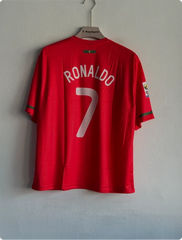 PORTUGAL 2010 HOME KIT RONALDO FIVESLEEVE