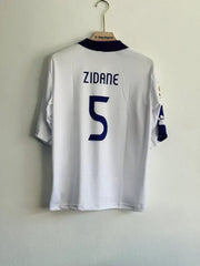 REAL MADRID 1997-98 HOME KIT ZIDANE FIVESLEEVE POLO