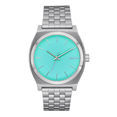 Reloj Time Teller Silver Turquoise