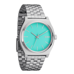 Reloj Time Teller Silver Turquoise
