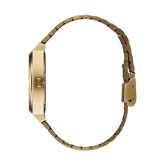 Reloj Time Teller Yellow Gold Black Red