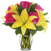 Rose & Lily Lemonade Bouquet bloomexusa