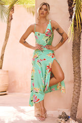 Sonora Midi Dress - Green