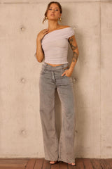 Urban Ease Denim Jeans - Ash