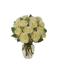 WHITE ROSE BOUQUET bloomexusa