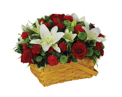 Winter's Greeting Basket bloomexusa