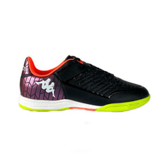 Zapatilla Fútbol Men Kombat Player Base Black Neon Green Indoor