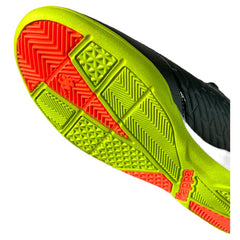Zapatilla Fútbol Men Kombat Player Base Black Neon Green Indoor