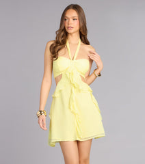 Love This For Me Halter Mini Dress
