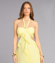 Love This For Me Halter Mini Dress