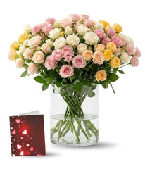100 Blooms of Assorted Spray Roses bloomexusa