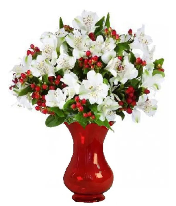 100 Blooms of Holiday Alstroemeria bloomexusa