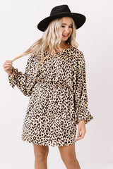 Cider Chic Leopard Dress
