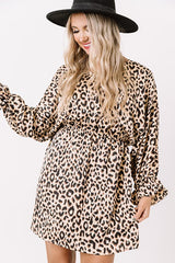Cider Chic Leopard Dress
