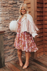 Easy To Please Floral Shift Dress Curves