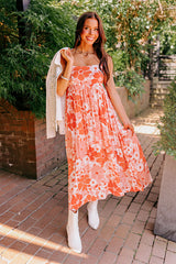 Hula Happiness Midi In Peach