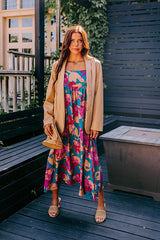 Hula Happiness Midi In Teal