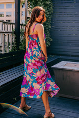 Hula Happiness Midi In Teal