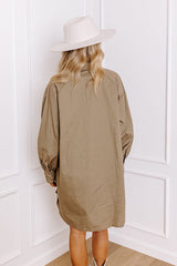 Major Icon Tunic Dress In Sage