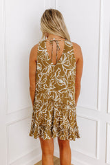 Free Yourself Shift Dress In Martini Olive