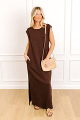 Manhattan Chic Maxi Dress