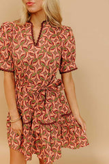Fifth Avenue Stroll Mini Dress