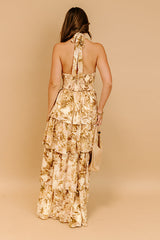 Venice Days Tiered Maxi Dress