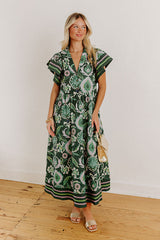 Charming Embrace Floral Midi Dress