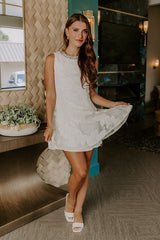 Sparks Fly Rhinestone Embellished Mini Dress