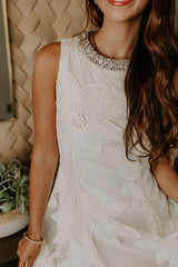 Sparks Fly Rhinestone Embellished Mini Dress