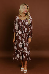 Savannah Weekend Floral Midi Dress