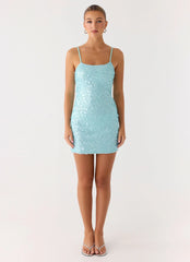 Danali Mini Dress - Blue