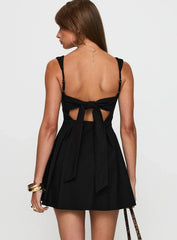 Xanthus Mini Dress Black