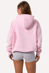 Embroidered Oversized Hoodie in Bloom