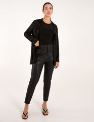 Sequin Waterfall Cardigan