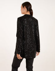 Sequin Waterfall Cardigan
