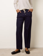 Seam Detail Wide Leg Pants