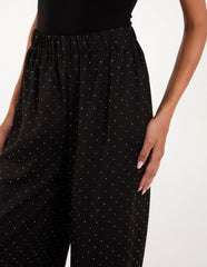 Studded High Waist Trousers