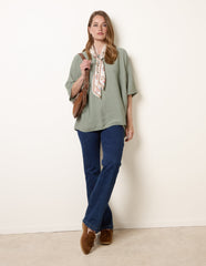 Scarf Viscose Top