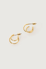 DOUBLE HOOP EARRINGS