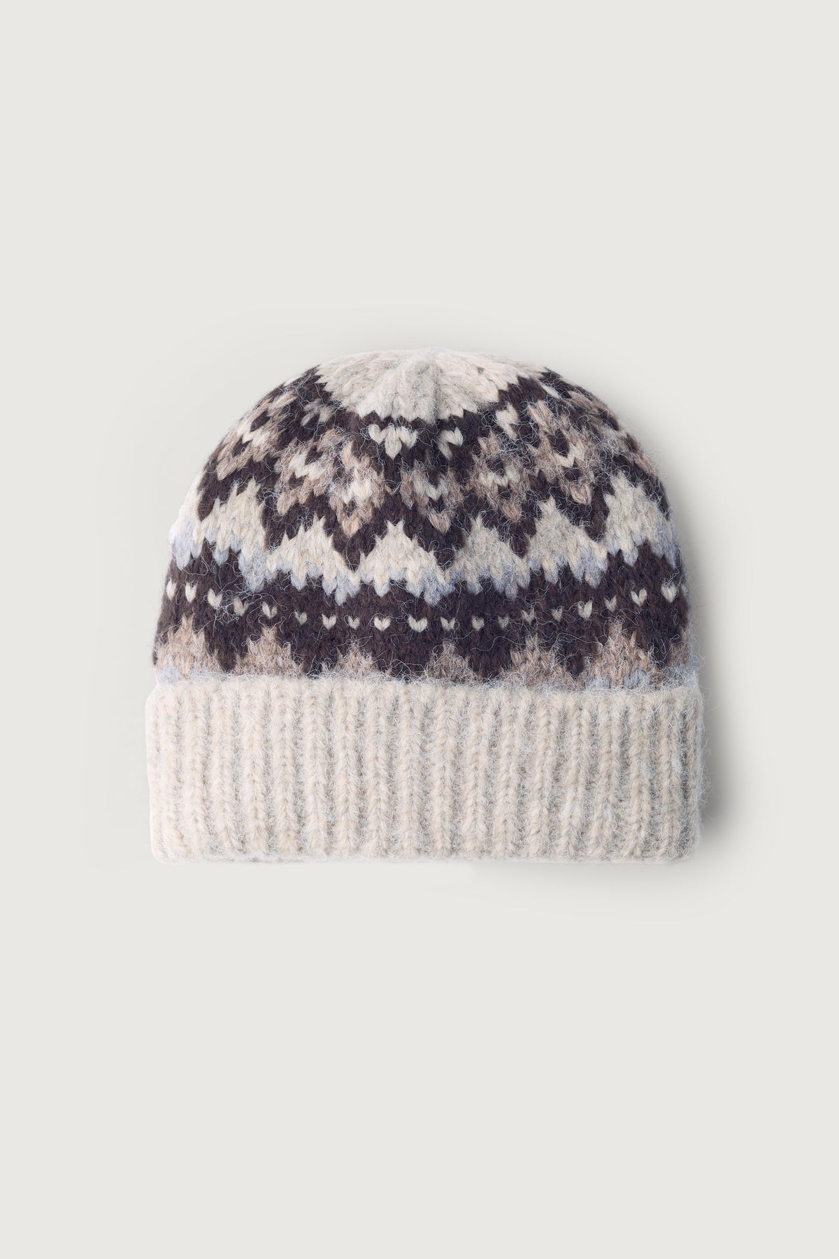 FAIR ISLE PATTERN BEANIE