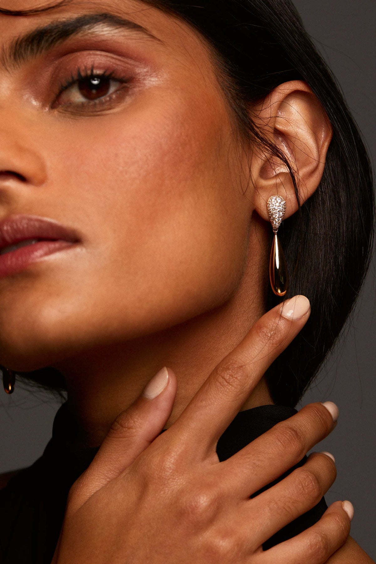 Pisa Pave Drop Earrings