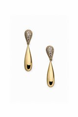 Pisa Pave Drop Earrings
