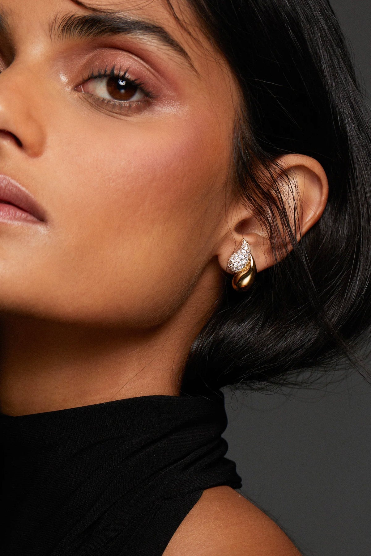Pisa Double Teardrop Earrings
