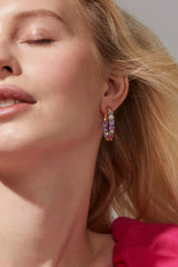 Candy Crush Hoop Earrings