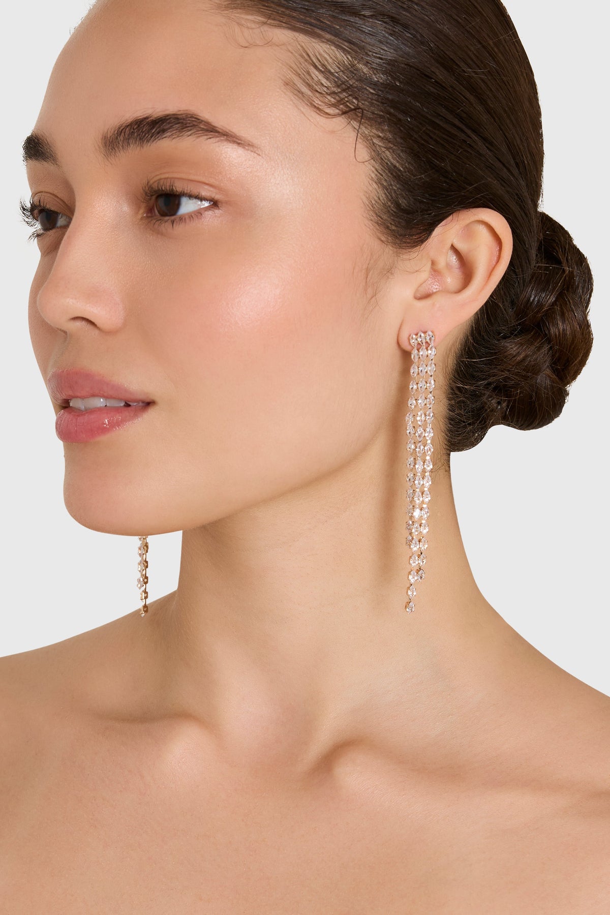 Fan Out Dangle Earrings